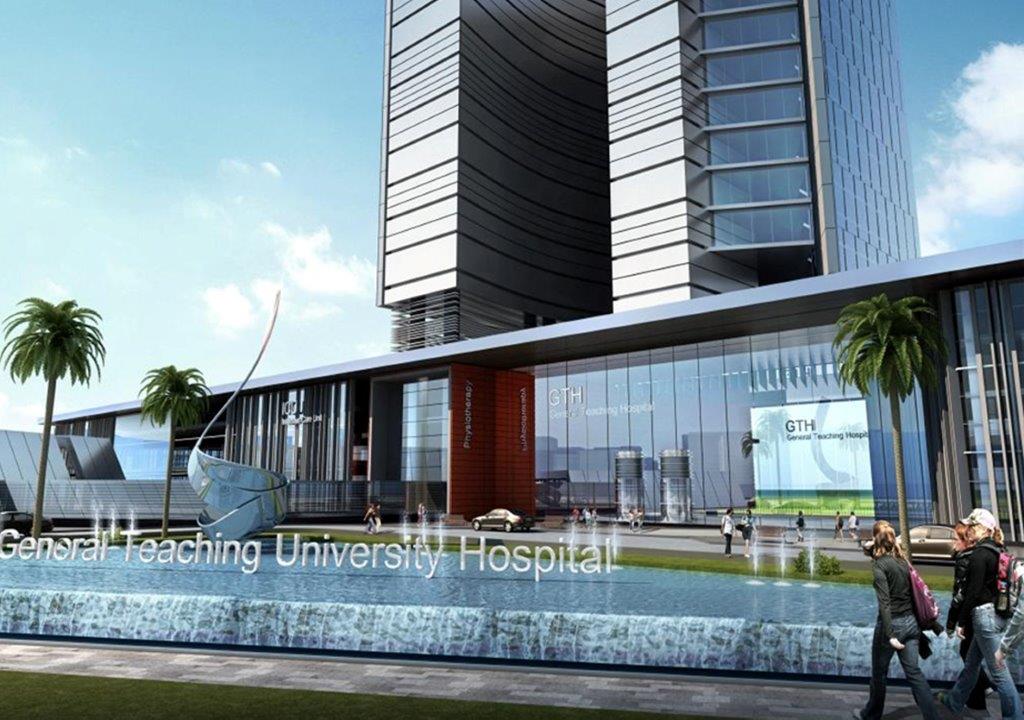 المستشفيات الجديدة في العراق كثيرة جدا لدرجة النسيان  Ibn%20Sina%20University%20Hospital%20(2)