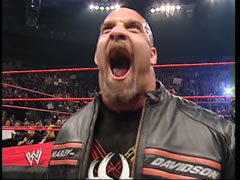 Goldberg veut un match pour le prochain show :)  11