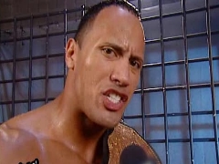 The Rock interview for the first time ever in the TWE!! And CM Punk est demandé!! Rock78