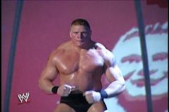 Smackdown (avant match ) Brock Lesnar Brock_entrance_01