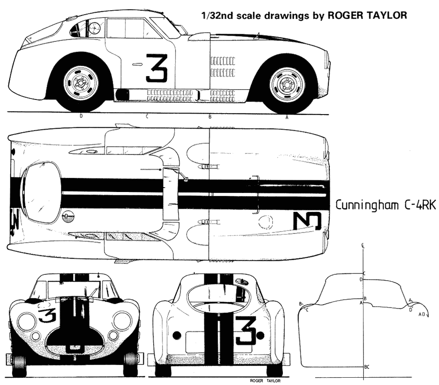 Cunningham C4R for GT Legends WIP by Butch Cunningham-c-4rk-1952