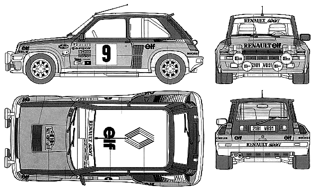 Raphy [95] , Bonjour les 5istes  - Page 9 Renault-5-turbo-rally