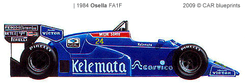 Osella  Osella-fa1f-f1-1984