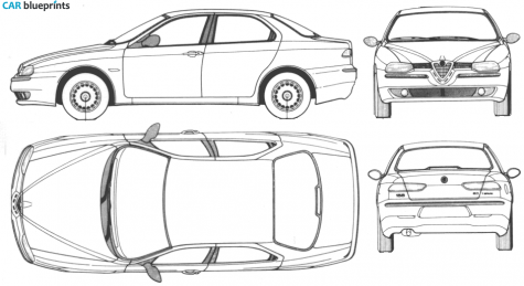 2.4 JTD (136 Hp) Alfa-romeo-156