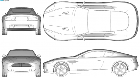 5.9 i V12 48V (450 Hp) Aston-martin-db9