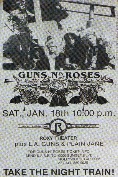 ¿Qué Estás Escuchando? - Página 23 Guns_N_Roses_live_at_the_Roxy_1986_flyer