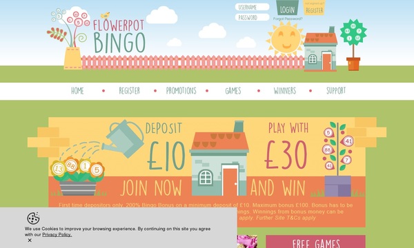 Flowerpotbingo Sign Up Code Flowerpotbingo-Sign-Up-Code