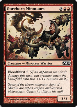 M12 spoilers GorehornMinotaurs