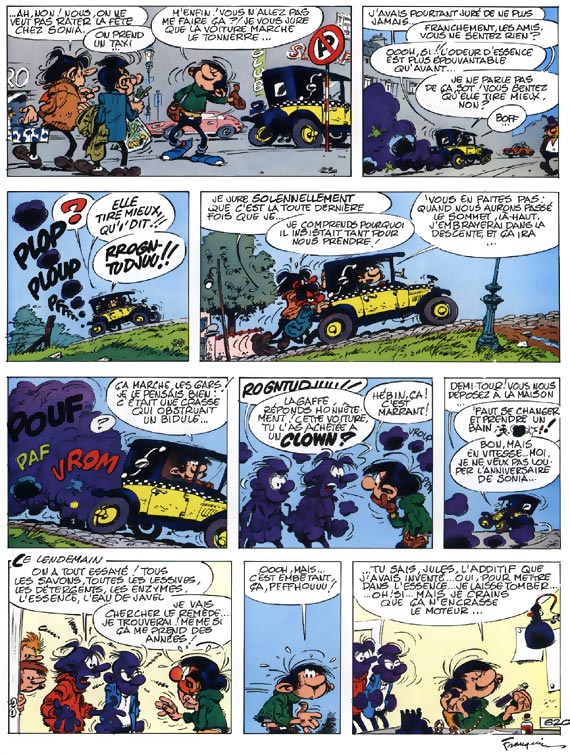 Anniversaire d'un gaffeur Gaston-12Page