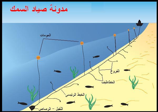 موسوعه صيد الاسماك(تعريف الصيد ومعداته وطرقه) Longline_down0001