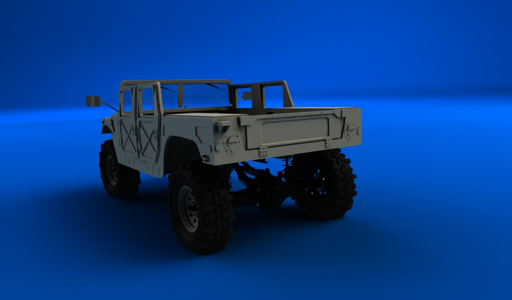 CONCEPTION 3D et IMPRESSION 3D (machine PRO) - Page 3 Hummer-militaire-sur-chassis-scx10.2