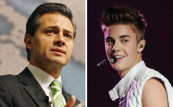 Justin Bieber presume en twitter que conoció al Presidente de México y lo Desmienten.... se ve obligado a corregir 697159