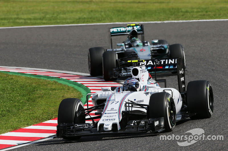 Espagne : un final exceptionnel F1-japanese-gp-2015-valtteri-bottas-williams-fw37