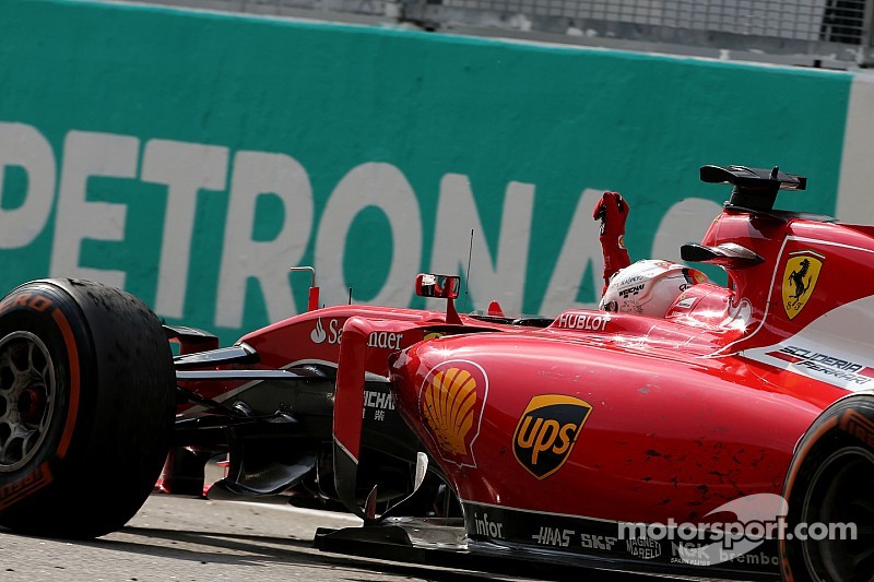 Sepang en chiffres : Vettel rigole, Maldonado et McLaren aux abois F1-malaysian-gp-2015-sebastian-vettel-scuderia-ferrari