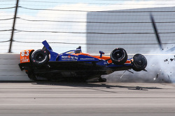 Hunter-Reay ganó una accidentada carrera en Pocono Indycar-pocono-2015-charlie-kimball-chip-ganassi-racing-crashes