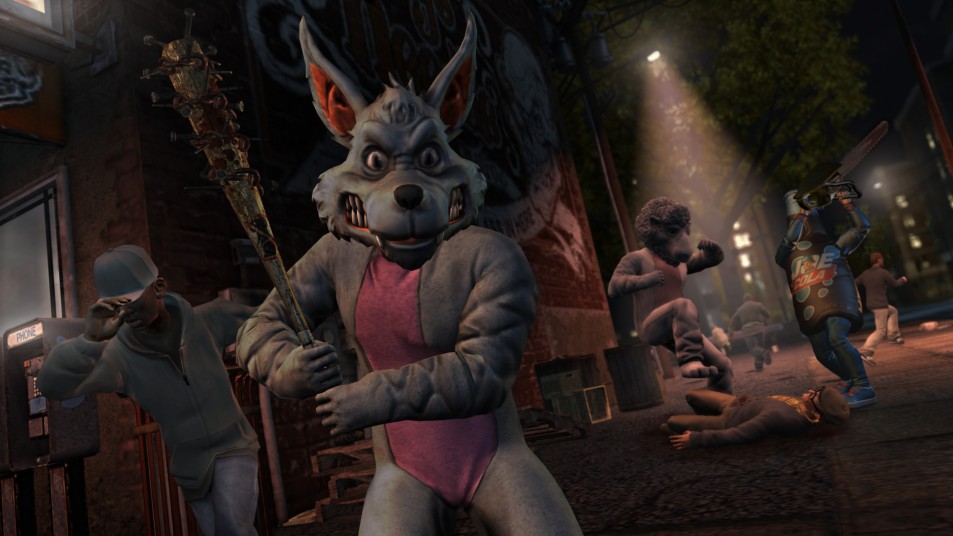 Que podemos esperar de Saints Row: The Third? Mascots