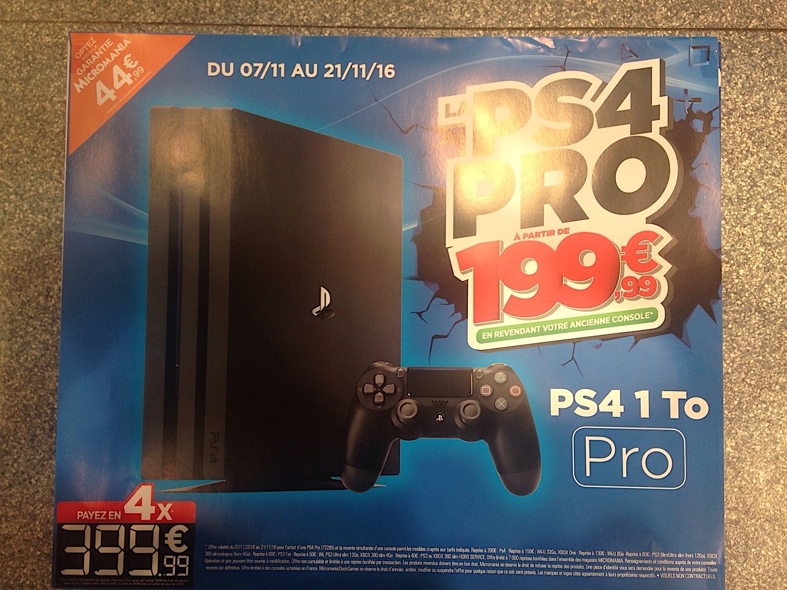 Qui prend la PS4 Pro et pourquoi? PS4-Pro-Micromania