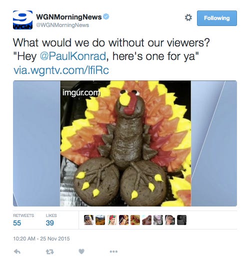 WGN tweeted out a "turkey" for thanksgiving Screen-Shot-2015-11-25-at-9.50.21-AM