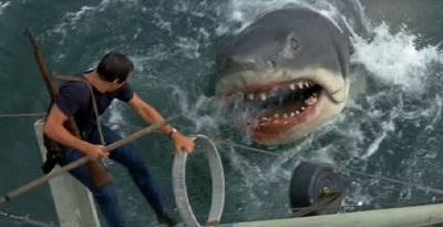 Australia: per la prima volta un "ordine di uccidere" contro uno squalo assassino . Jaws2-anteprima-400x205-500071