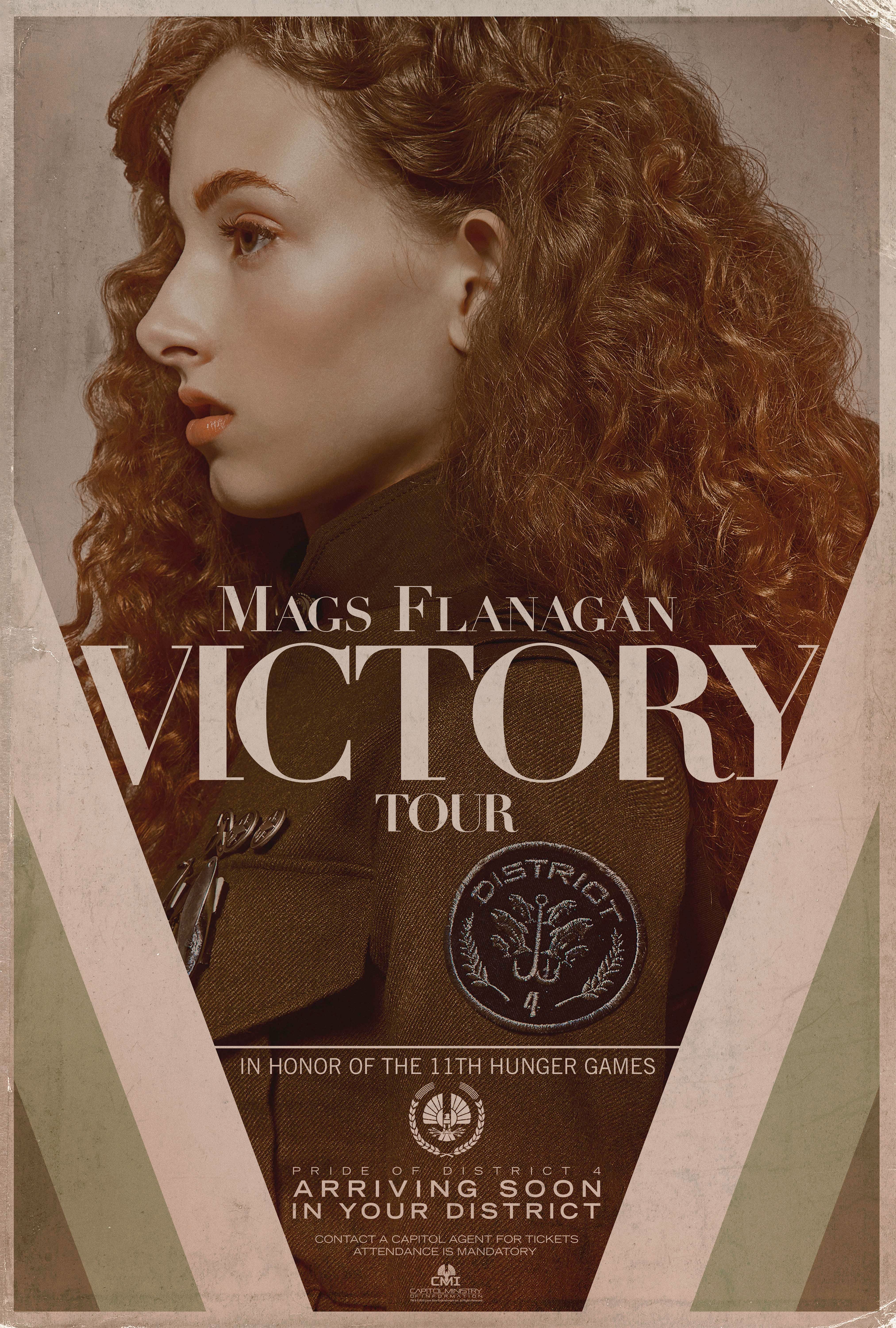 Mags Flanagan - 11. Siegestour - Plakate Hunger-games-victors-posters-mags