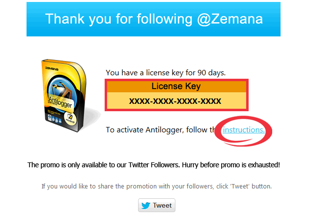 Zemana AntiLogger for free for 90 days Zemana_8