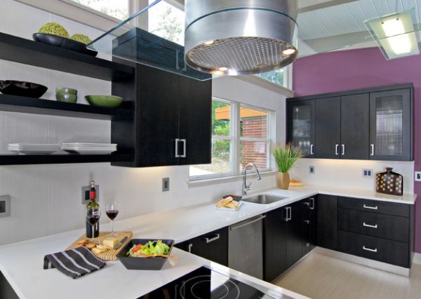 ديكور قديم وحديث - صفحة 57 A-splash-of-purple-in-the-kitchen-for-a-colorful-and-contemporary-look