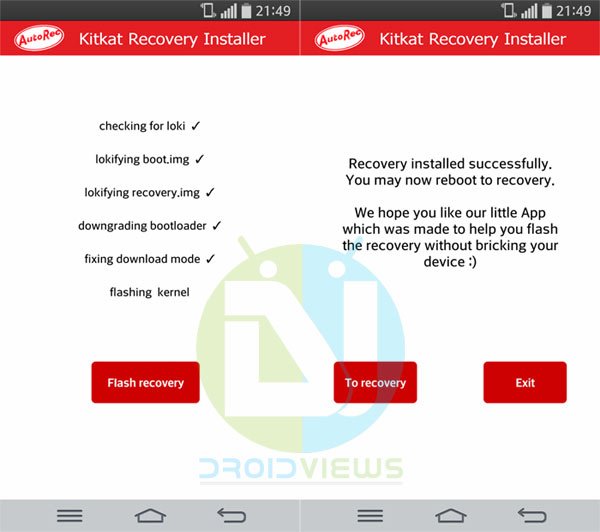 [root][recovery][fix] Rooter, flasher le recovery TWRP et fixer le bug de rotation (AOSP) LG G2 4.4.2 TWRP-Recovery-on-LG-G2-0