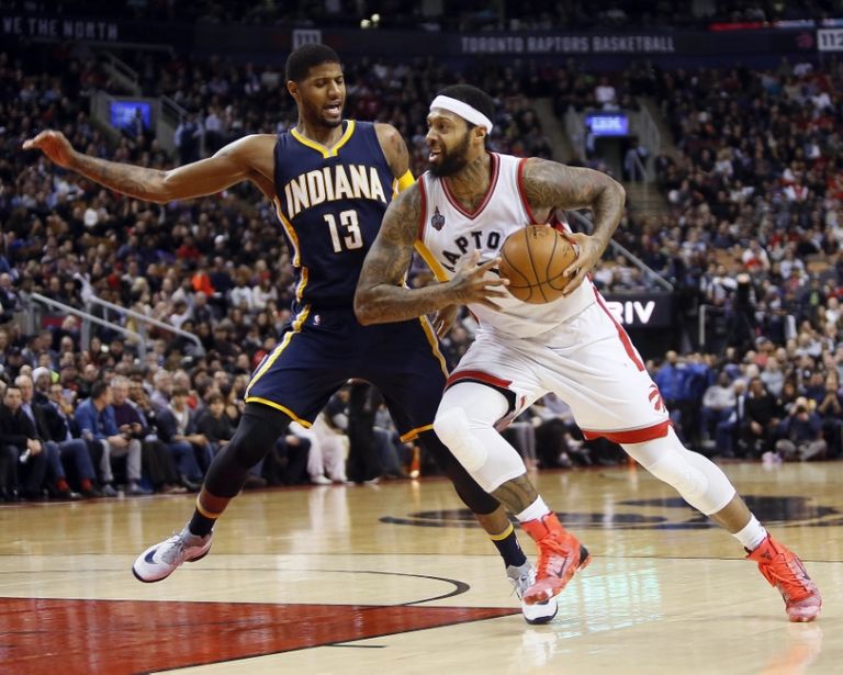 2016 NBA CONFERENCE QUARTERFINALS Paul-george-james-johnson-nba-indiana-pacers-toronto-raptors-768x615