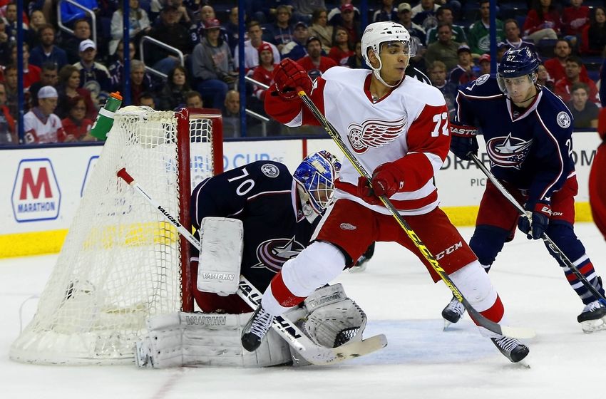 Red Wings get much-needed win (& points) vs. Columbus, 3-1 Nhl-detroit-red-wings-columbus-blue-jackets-850x560