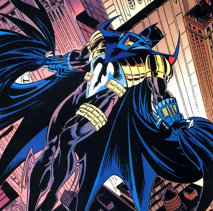 BATMAN BLACK & WHITE : NORM BREYFOGLE Azrael_Batman