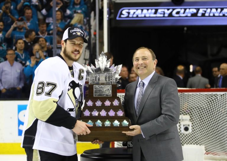 Taking a hiatus for a couple minutes. Gary-bettman-sidney-crosby-nhl-stanley-cup-final-pittsburgh-penguins-san-jose-sharks-1-768x545