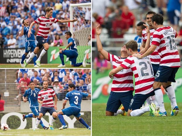 Copa Oro 2013: El Salvador 1 Los Estados Unidos 5. Estados-Unidos-gana-ES-210713