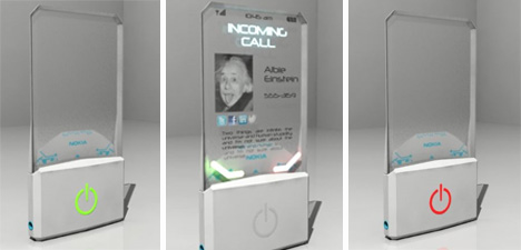 Clearly Calling You: Transparent Nokia Cell Phone Concept See-through-nokia-cell-phone