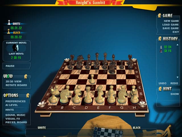 تحميل لعبة الشطرنج المجانية ثلاثية الأبعاد gambitchess free 3d B2