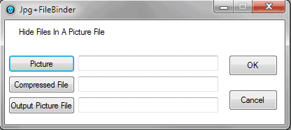 Giấu file trong ảnh với JPG FileBinder Hide_files