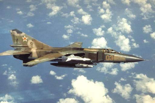 ترتيب أسرع المقاتلات Mig-23_1