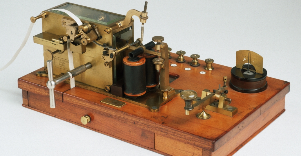 Coffret Cot 1860 Telegraphic-receiver-P