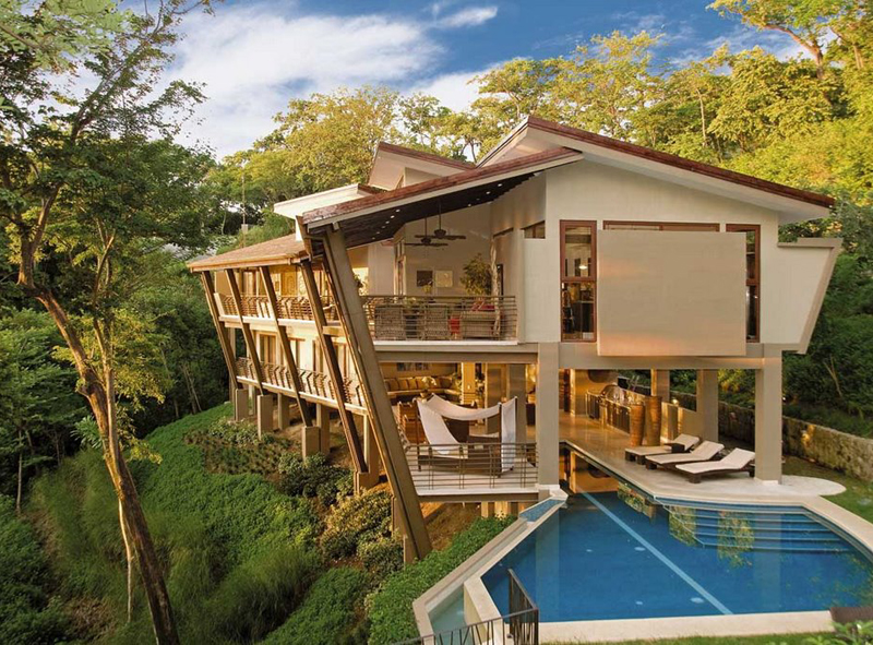 This Amazing House Produces More Energy Than It Consumes Beautiful-Home-in-Costa-Rica-Jungle