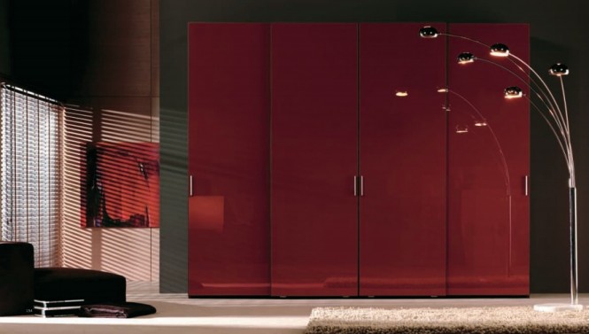 احدث الديكورات 2013 Red-wardrobe-665x377