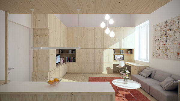 [IMG] #내 집 에 오신 것을 환영합니다  Simple-loft-design-600x338