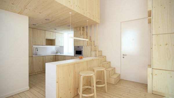 [IMG] #내 집 에 오신 것을 환영합니다  Wood-paneled-loft-600x338