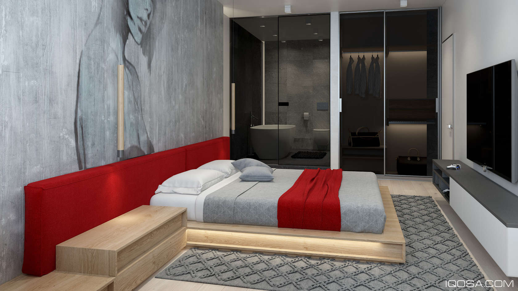 صور ديكور منزلي للمنازل و الفلل في غاية الروعة Modern-platform-bed-idea