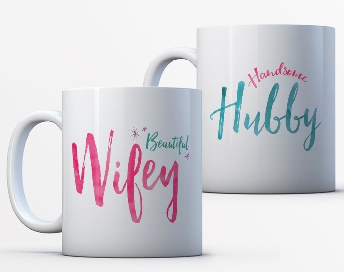 Zaljubljene šoljice za kafu,čaj.. Beautiful-Wifey-and-Handsome-Hubby-Couple-Mugs-e1452678748847