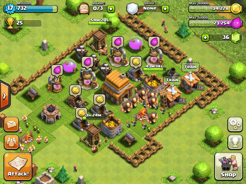 Les jeux sur Tablettes et SmartPhone Clash-of-clans_10