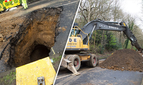 Giant Sinkhole Opens Up In City, What’s Inside Is Leaving Engineers Speechless… Sinkhole-664317