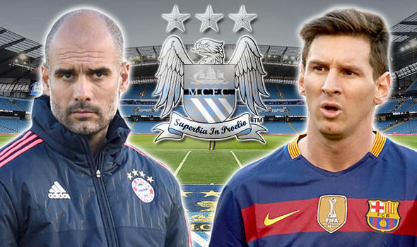 Messi to City odds slashed Pep-Guardiola-Lionel-Messi-631875