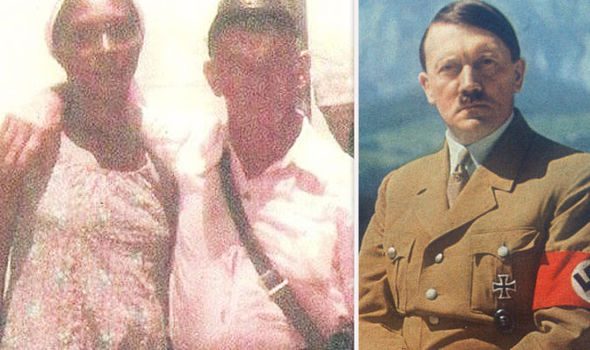 صورة  الزعيم النازي " ادولف هتلر" مع سمراء برازيلية تفتح شهية الفضوليين Adolf-hitler-brazilian-lover-455810