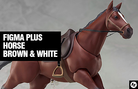 [Max Factory] Figma Plus | Horse (Brown & White ver.) B04d88c43fdc1239e85997e5d61ec4b1