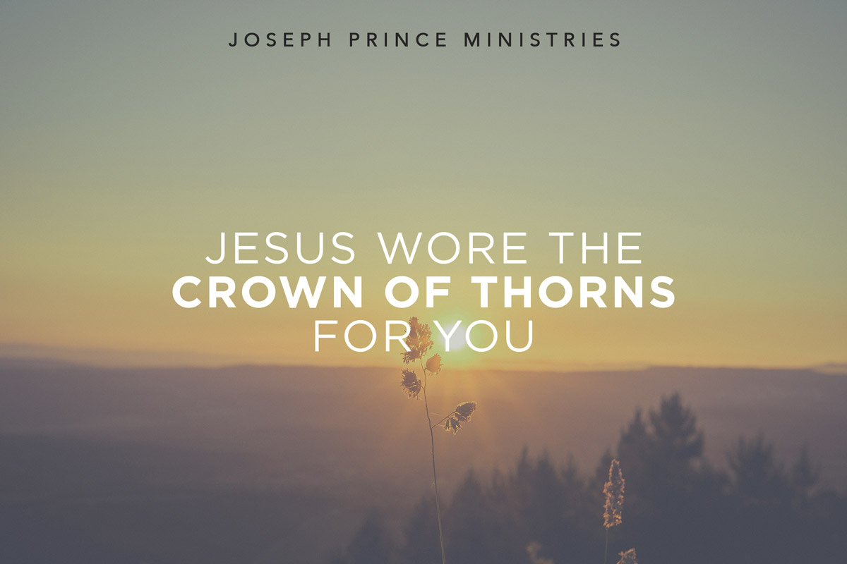 And the soldiers twisted a crown of thorns and put it on His head… 144