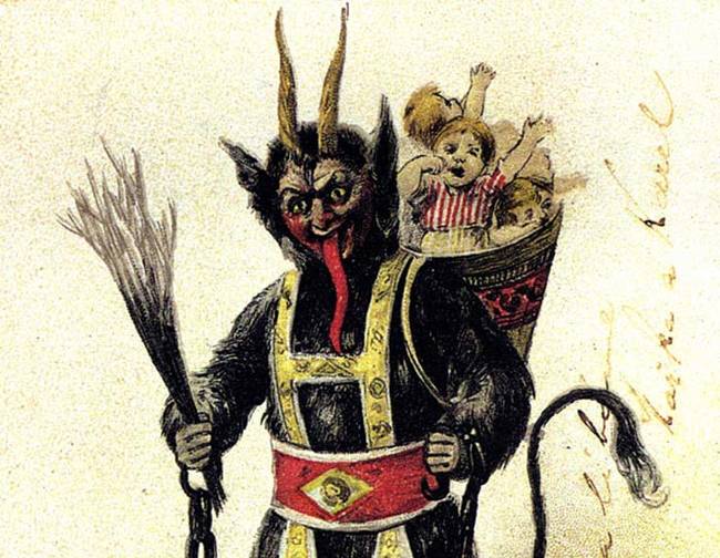 Krampus: traumatizando a los niños en Navidad desde la Edad Media Krampus_5